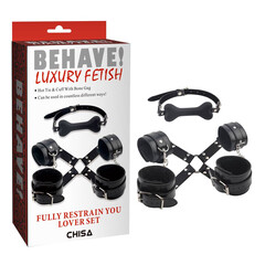 BDSM hand, foot and mouth set Fully Restrain You Lover Set reviews and discounts sex shop