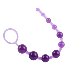 Anal rosary SASSY Anal Beads Purple reviews and discounts sex shop