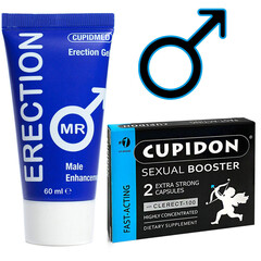 Achieve Unstoppable Erections with Mr. Erection Gel and Cupidon 2 Capsules reviews and discounts sex shop