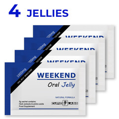 WEEKEND Oral Jelly - 4 sachets for strong erection reviews and discounts sex shop