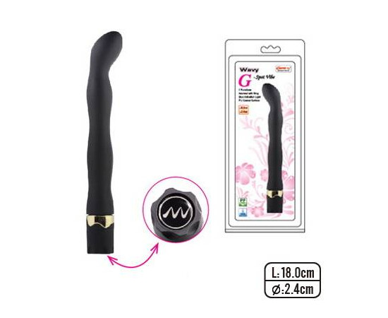 G-spot Vibrator Guilty Pleasure Black reviews and discounts sex shop