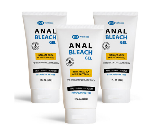 Anal Bleach Gel - Set of 3 Bottles for Anus Bleaching reviews and discounts sex shop