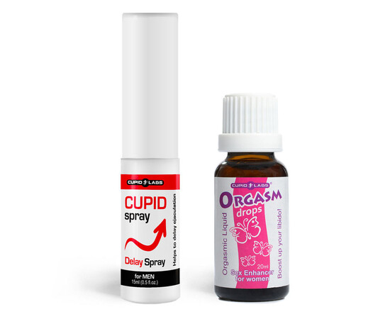 Achieve Ultimate Pleasure and Control with Cupid Delay Spray and Orgasm Drops reviews and discounts sex shop