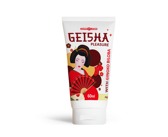 Geisha Lubricant with Ginkgo Biloba 60ml reviews and discounts sex shop
