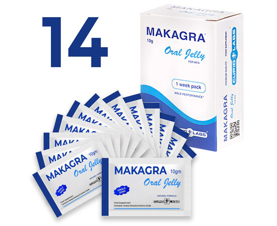 Achieve Powerful Erections with Makagra Oral Jelly - 14pcs SALE reviews and discounts sex shop